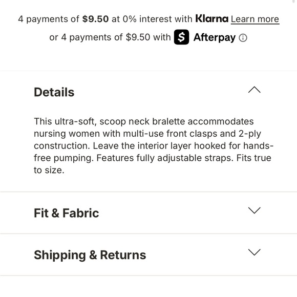 Skims FITS EVERYBODY MATERNITY PUMPING SCOOP BRALETTE
JASPER / S - Picture 7 of 9